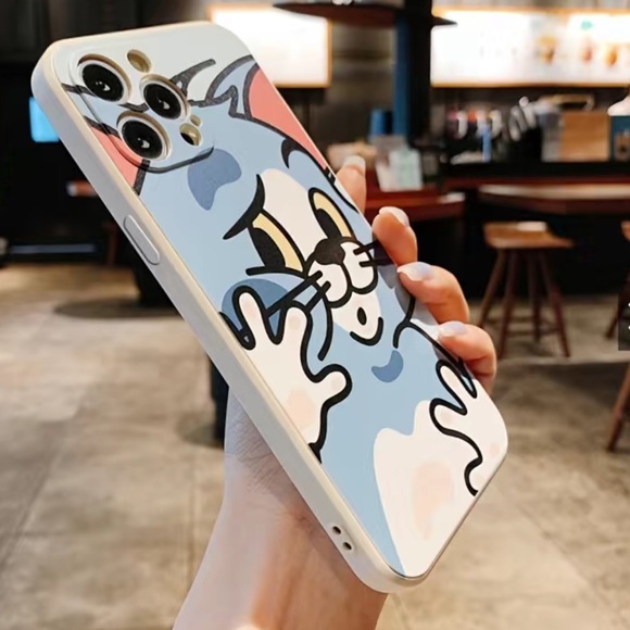 Tom & Jerry  iPhone 12 case cover protector silicone Apple cell cartoon new - Picture 2 of 5